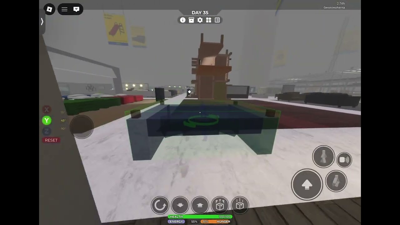 making a base purely out of tables in 3008