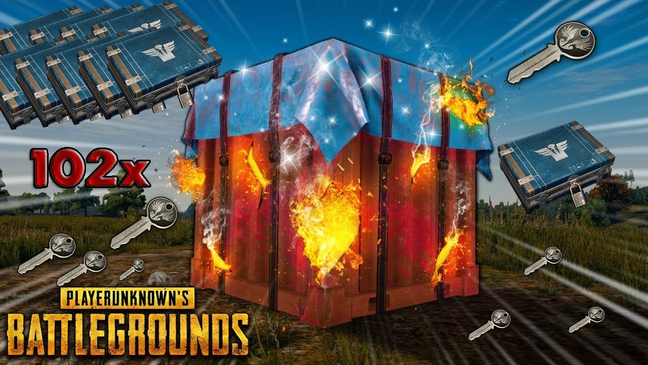 Открытие 102 КЕЙСОВ в PUBG l CRATE Opening l PlayerUnknown’s Battlegrounds