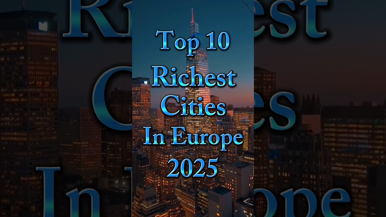 Top 10 Richest Cities In Europe #top10 #richest #city #europe #germany #france #facts #top10facts