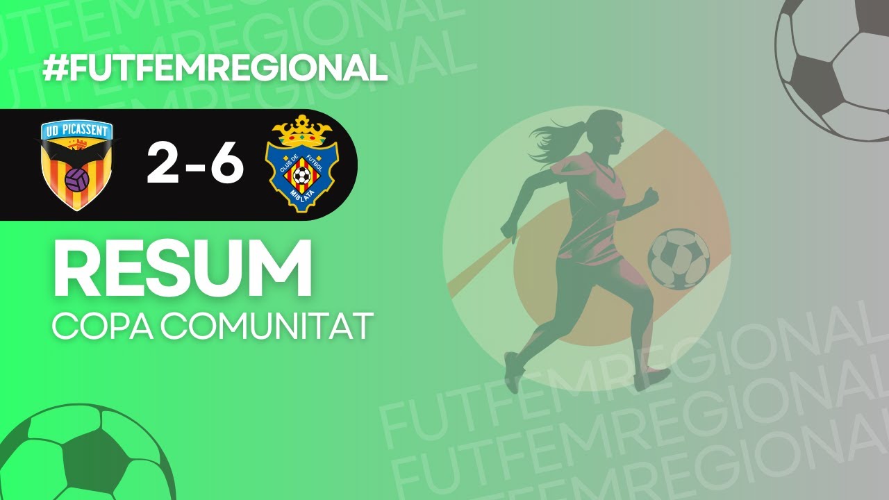 Resumen CF UD Picassent - Mislata CF "B" | Copa Comunitat | 24/25 | FutFemRegional