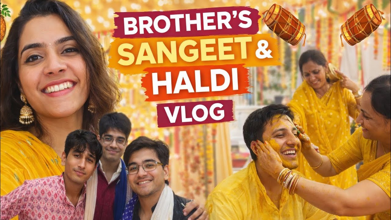 Sangeet Night & Haldi 💛 | Jay & Kajol Wedding Series | Part 2