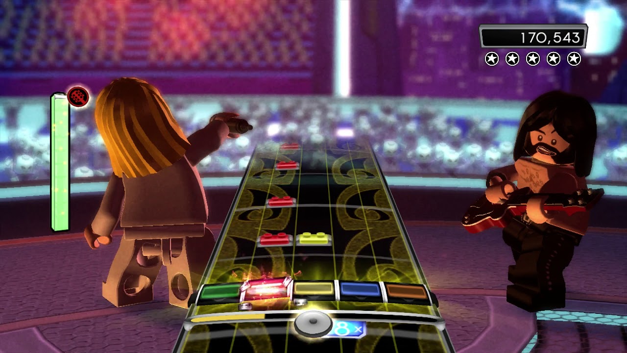 Lego Rock Band - "Short and Sweet" Expert Guitar 100% FC (341,720)