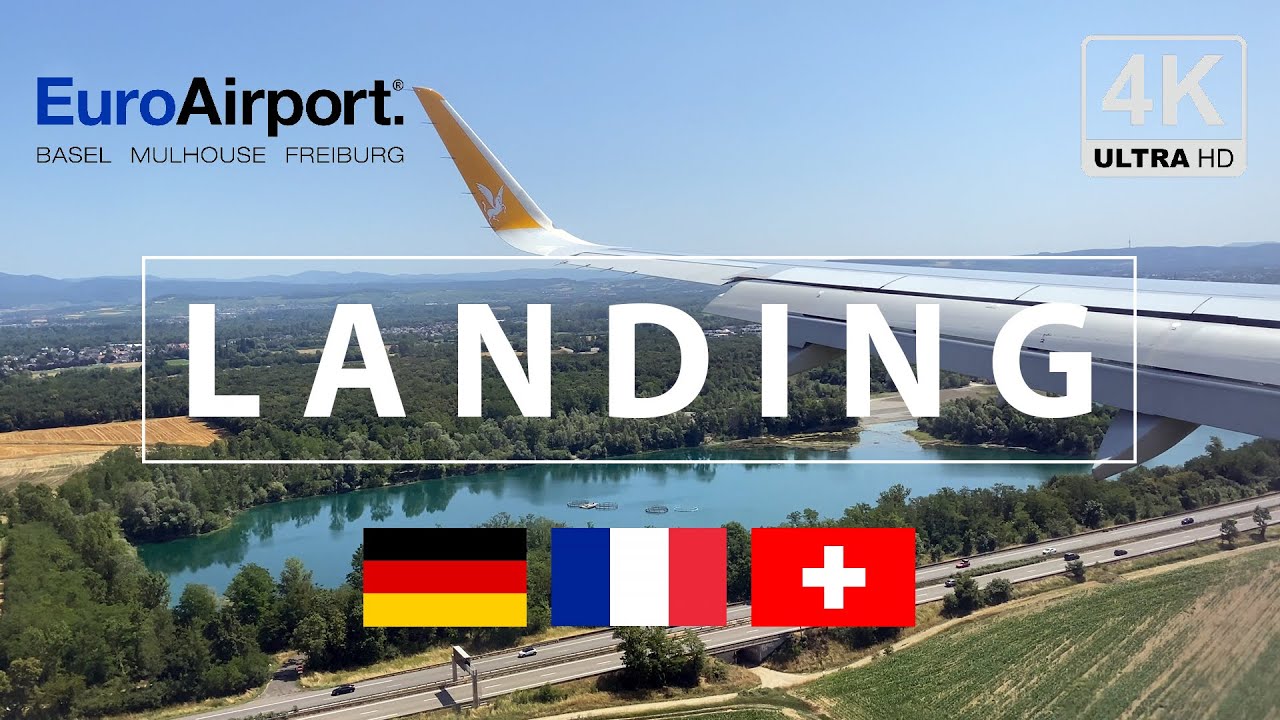 EuroAirport Basel - Mulhouse - Freiburg Arrival 🇫🇷 🇩🇪 🇨🇭 July 2023 - 4K Pegasus Airlines