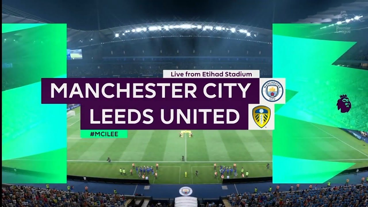FIFA 22: Manchester City vs  Leeds United (Premier League) (PS4 slim)
