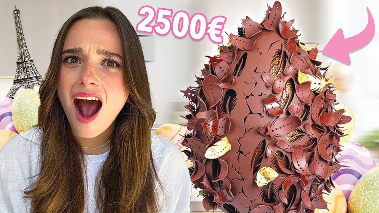 JE TESTE LES OEUFS DE PÂQUES LES PLUS CHERS DE PARIS | Andie Ella