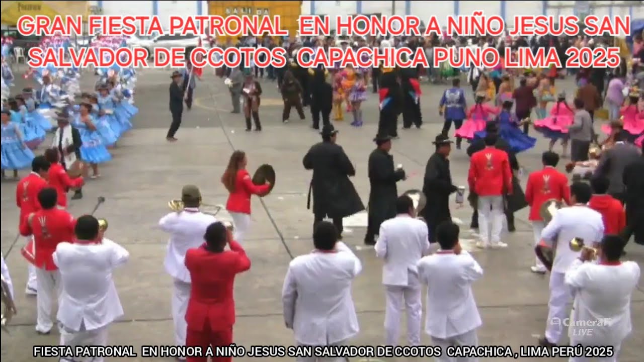 COLISEO PUNO,LIMA-GRAN FIESTA PATRONAL EN HONOR A NIÑO JESUS SAN SALVADOR DE CCOTOS CAPACHICA 2025