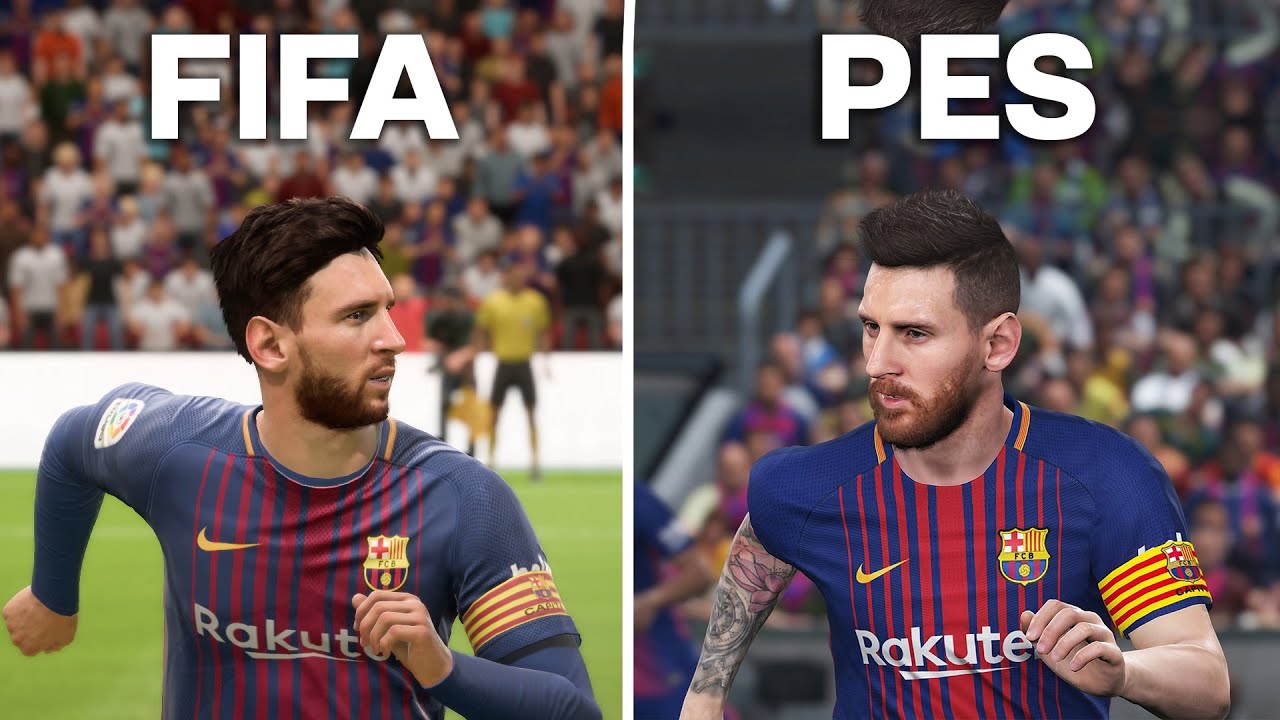 Лионель Месси ФИФА против PES | С 2006 по 2022 год
