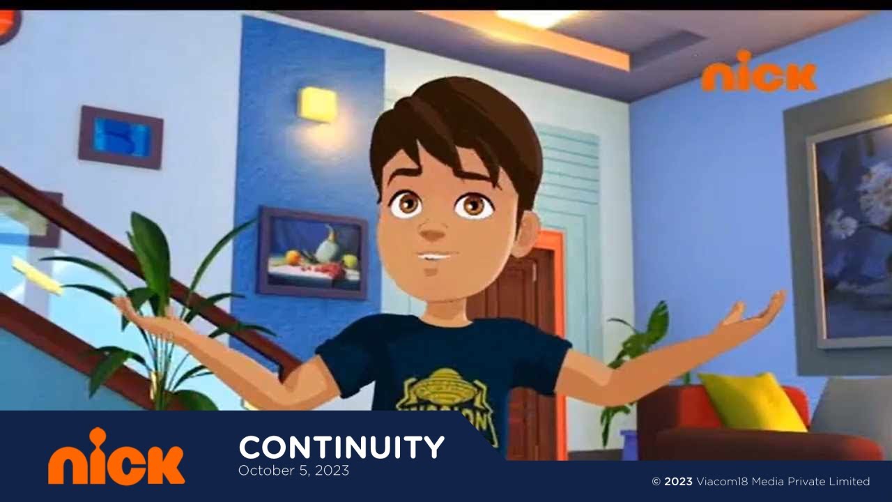 Nickelodeon (India) continuity | October 5, 2023