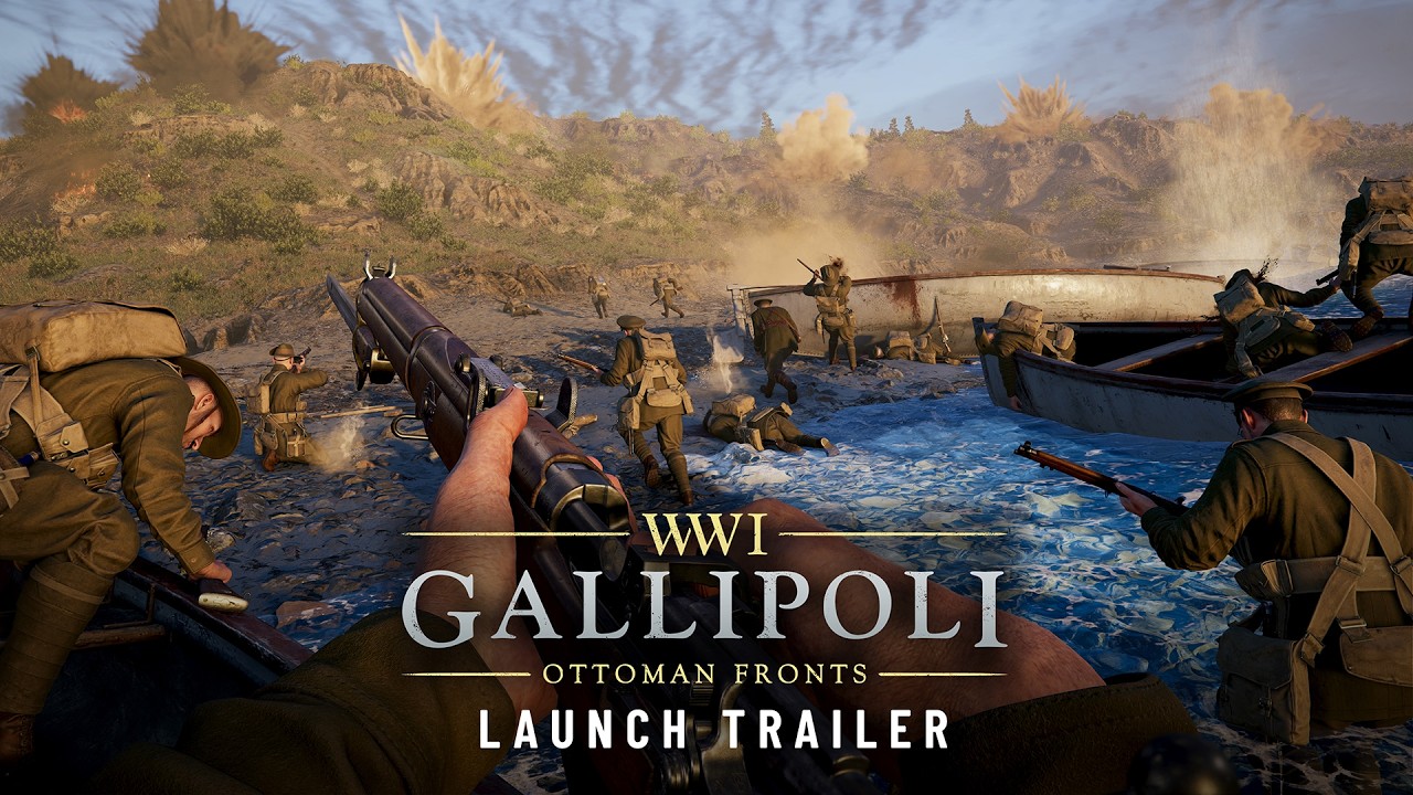 Gallipoli - Launch Trailer | OUT NOW on Steam, PS5, XBOX Series X|S & Epic