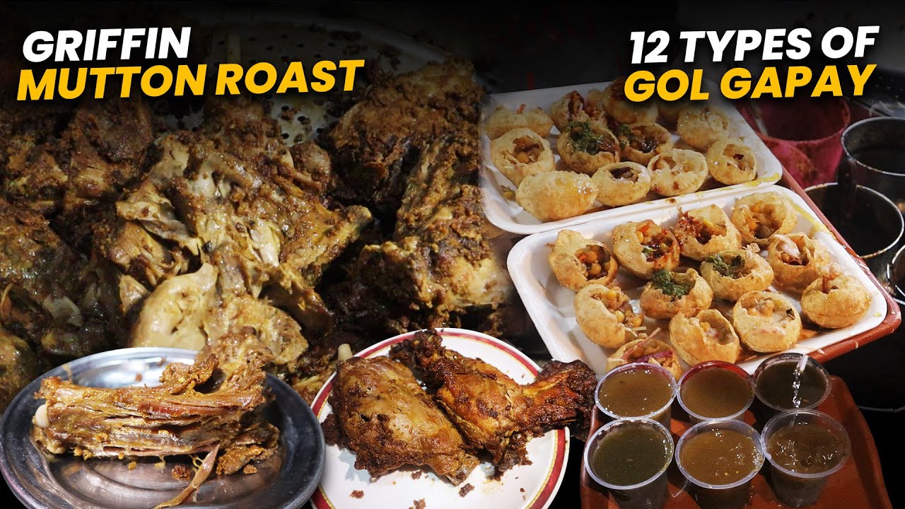 Best Mutton Roast in Lahore 2022 | 24 Types of Gol Gappay | Griffin Chargha and Mutton Roast