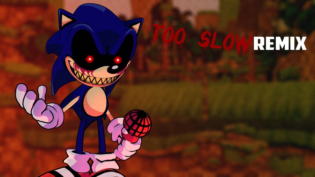 [FNF] Too Slow - (JTGM) (FNF Vs Sonic.exe) Remix