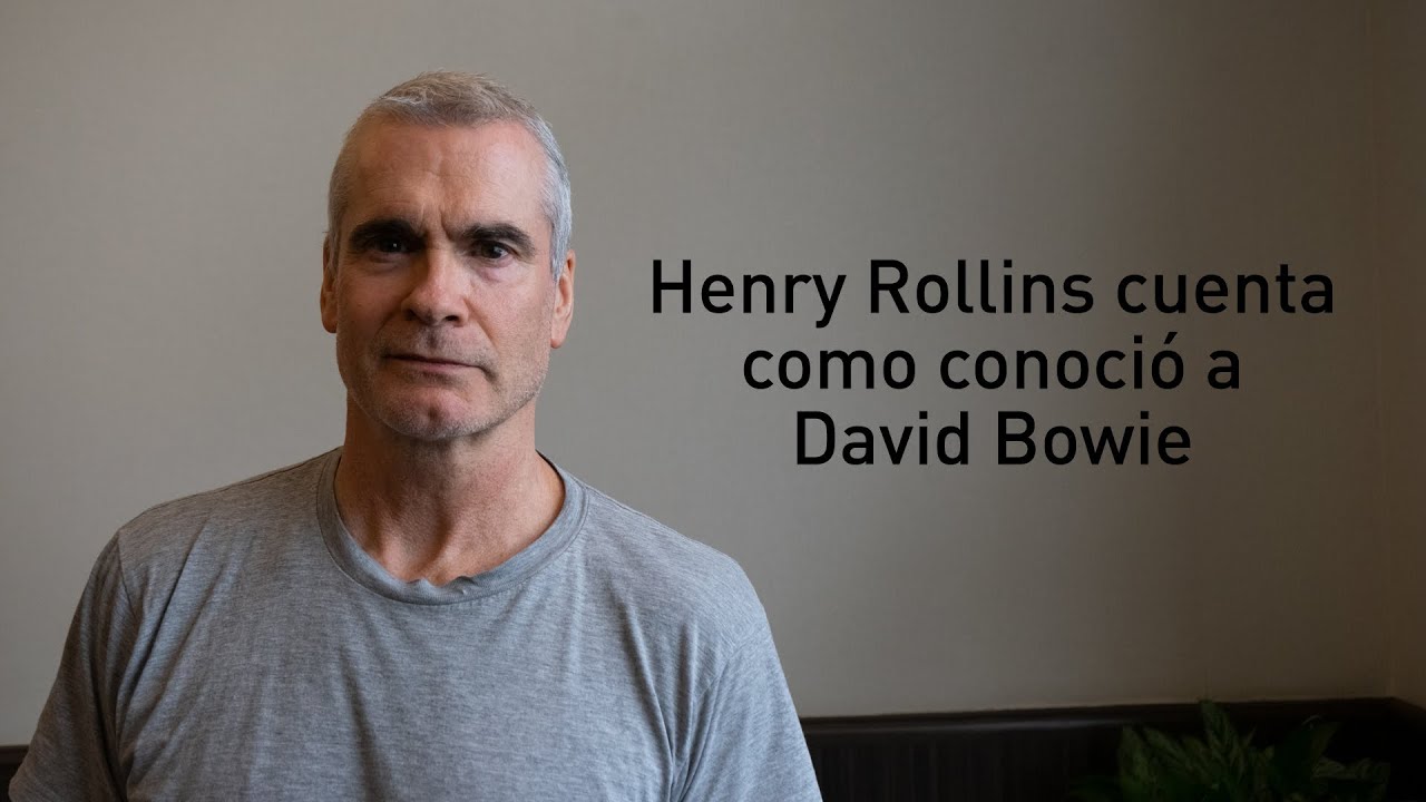 Henry Rollins cuenta como fue conocer a David Bowie