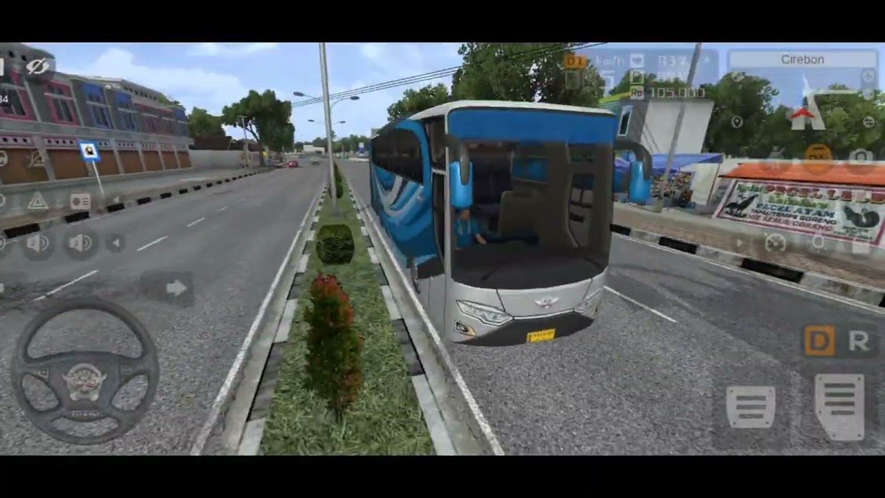 BUS SIMULATOR INDONESIA MOBIL GAMEPLAY  #1