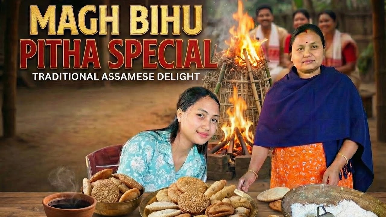 শুভ মাঘ বিহু ২০২৬ | Joy & Family Love | Assamese Bhogali Bihu | 