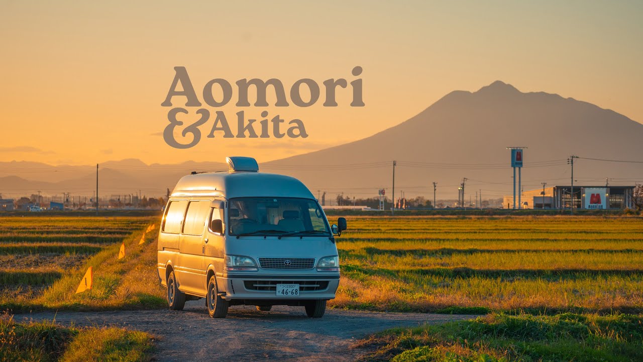 Van life through Tohoku's incredible fall scenery | Japan travel vlog