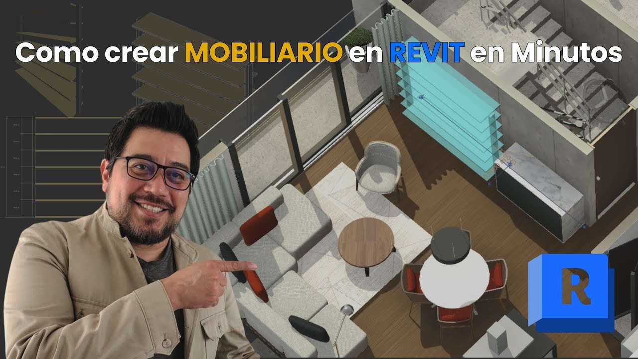 Crea tu Mobiliario En REVIT en solo Minutos
