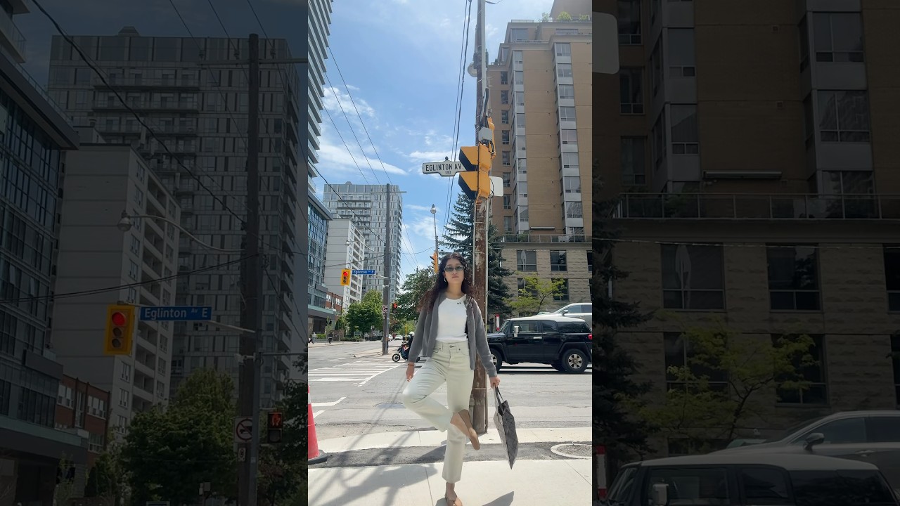 Rare sunny day in Toronto 