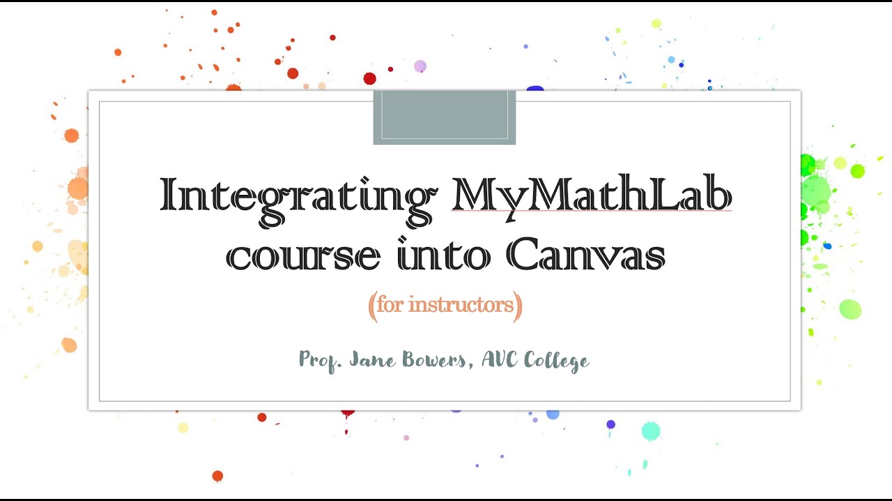 Integrating MML course into Canvas (for instructors)