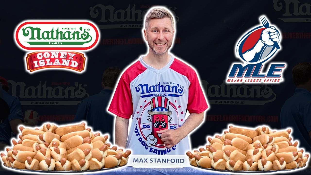 MY FIRST NATHAN'S HOT DOG CONTEST 4th JULY 2024