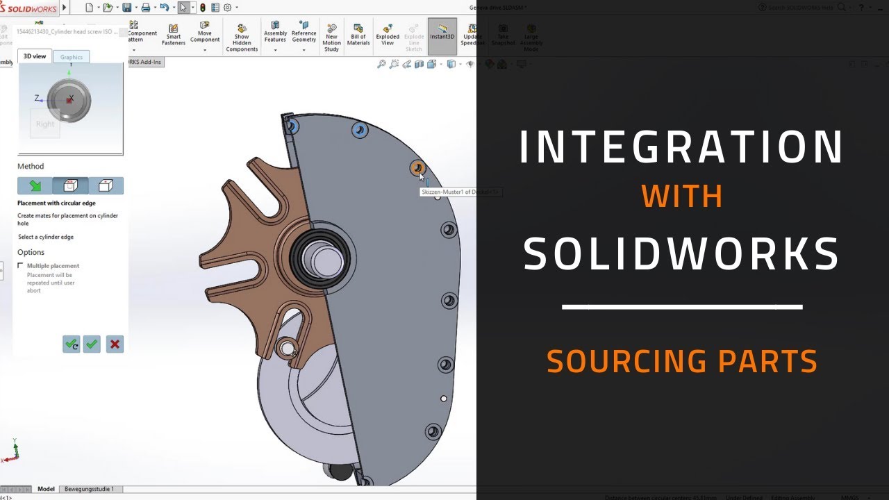 Source Parts: Seamless Integration with SOLIDWORKS