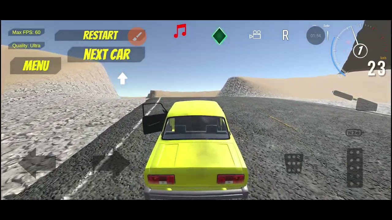 Two Two Soviet Car car are Driving Highway Crashed (Car Crash Arabic) Gameplay 