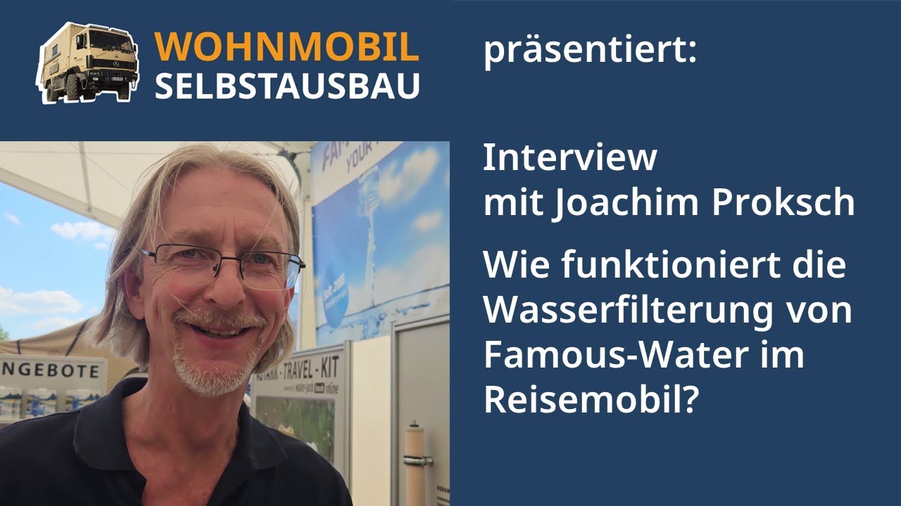 Wasserfilteranlage für das Wohnmobil von Famous-Water, Ulrich Dolde, Wohnmobil Selbstausbau