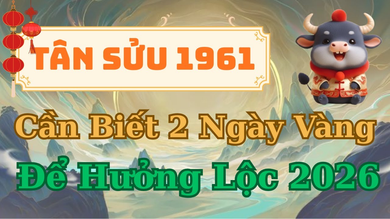 Tân Sửu 1961 Chớ Dại Phạm Vào 'Cửa Tử' Này - Nắm Ngay 2 Ngày Vàng Để Cứu Mạng, Sống Thọ