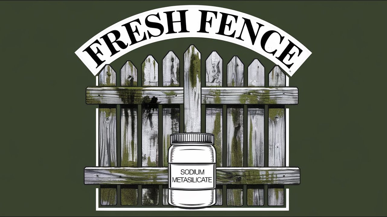 How To Pressure Wash A Fence With Sodium Metasilicate