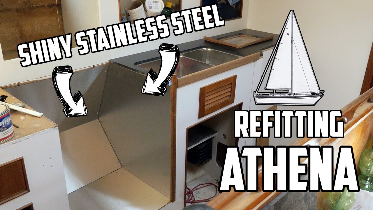 Sail Life - A new leak, surprise storage & shiny stainless steel - Warrior 38 - DIY sailboat refit