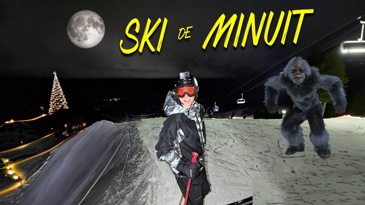 SKIER DE NUIT SOUS LES PROJECTEURS ! 🌠 Ski freeride 49 🇳🇿