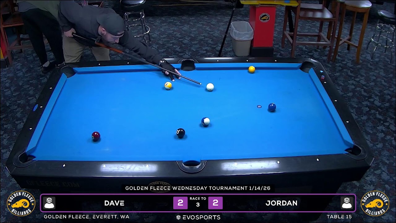 DAVE vs JORDAN - GOLDEN FLEECE - TABLE 15 | EvoSports