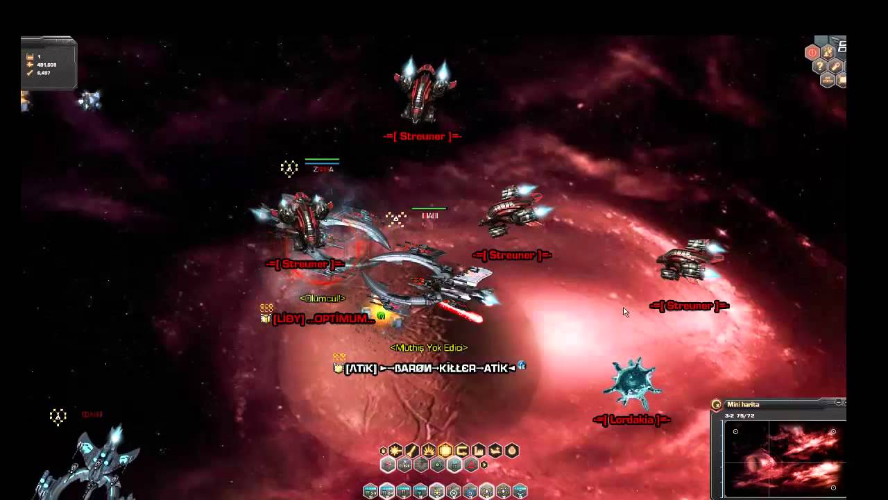 Darkorbit Tr6 Atik klanından Lidyaya botda tecavüz