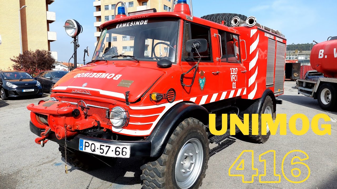 UNIMOG 416 5675 CC ( 1975 ) Uma verdadeira maquina todo terreno