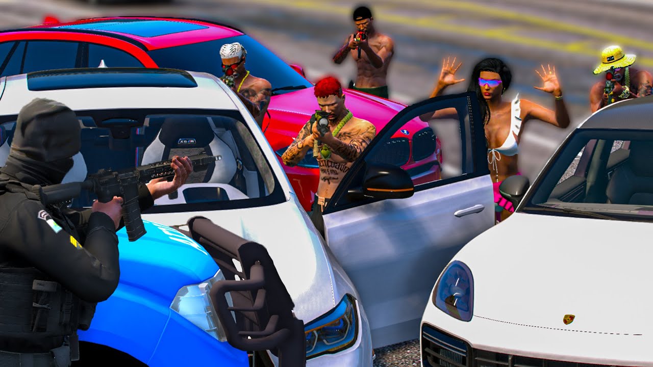 GTA V: VIDA DO CRIME | OS CANA TENTOU PEGAR NOIS NA PISTA 🤬 QUASE QUE DEU TUDO ERRADO | EP#85