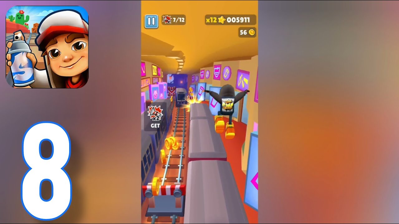 Subway Surfers - Gameplay Walkthrough Part 8 - Jake: Dark Outfit & New Update (ios,Android)