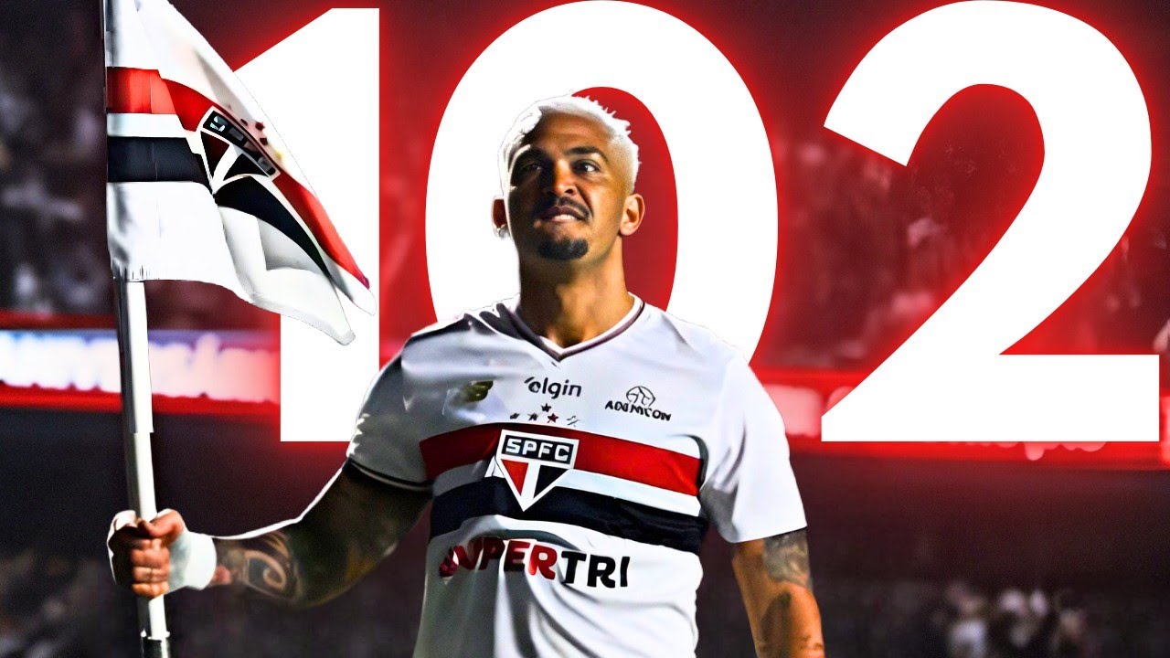 Todos os 102 GOLS do LUCIANO pelo SÃO PAULO (2020-2025)