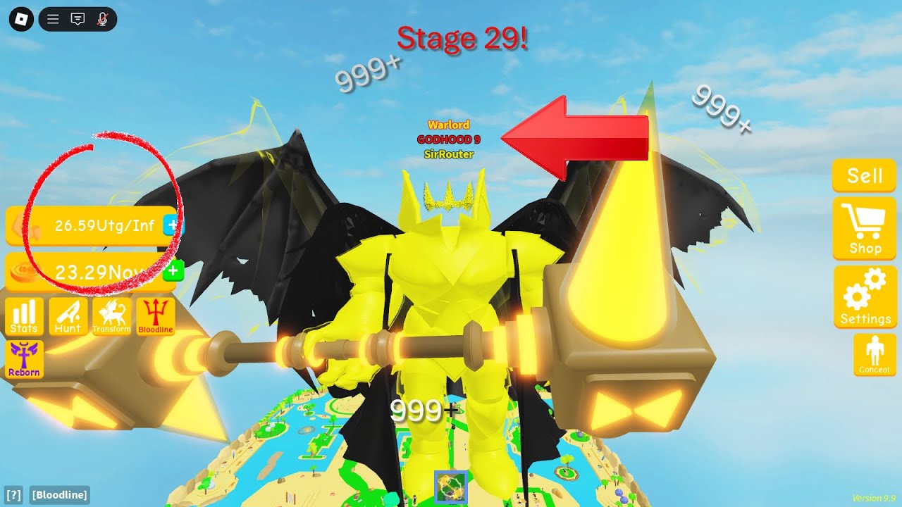 Getting Stage 29 Roblox No Limit Lifting Simulator! [720+ Hours!]