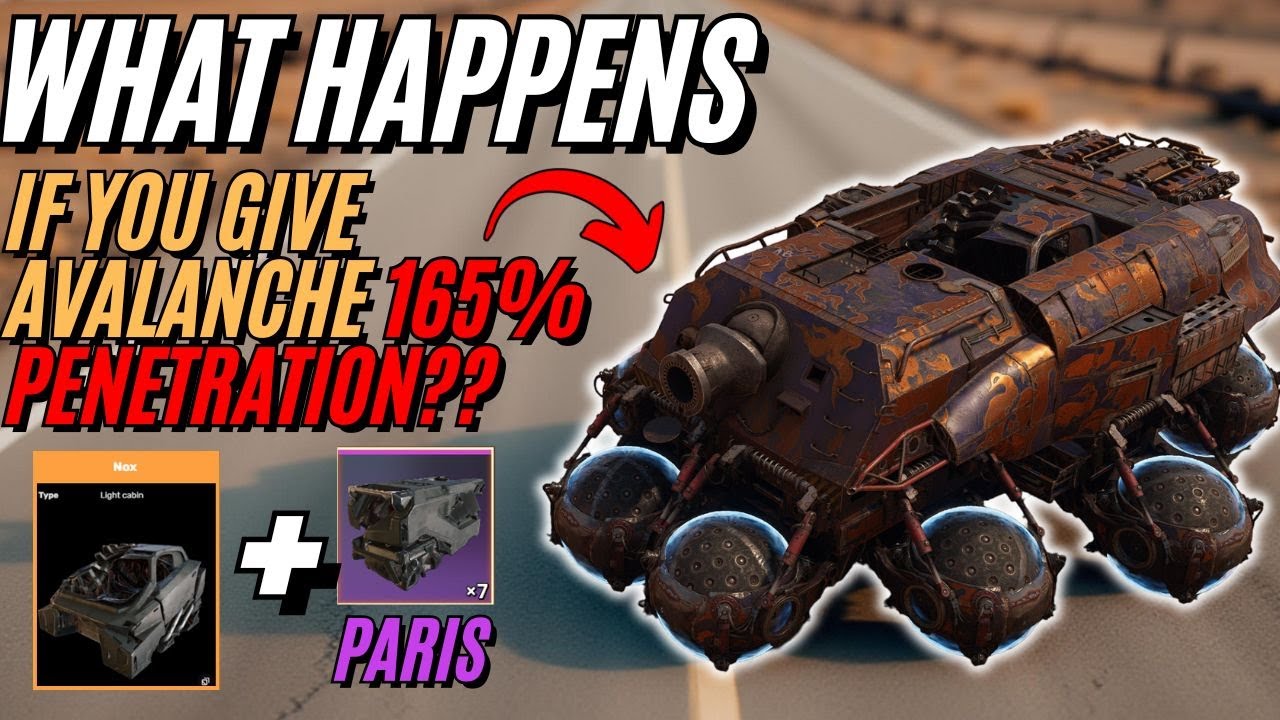Я дал Avalanche 165% пробития! Вот что получилось! - Crossout
