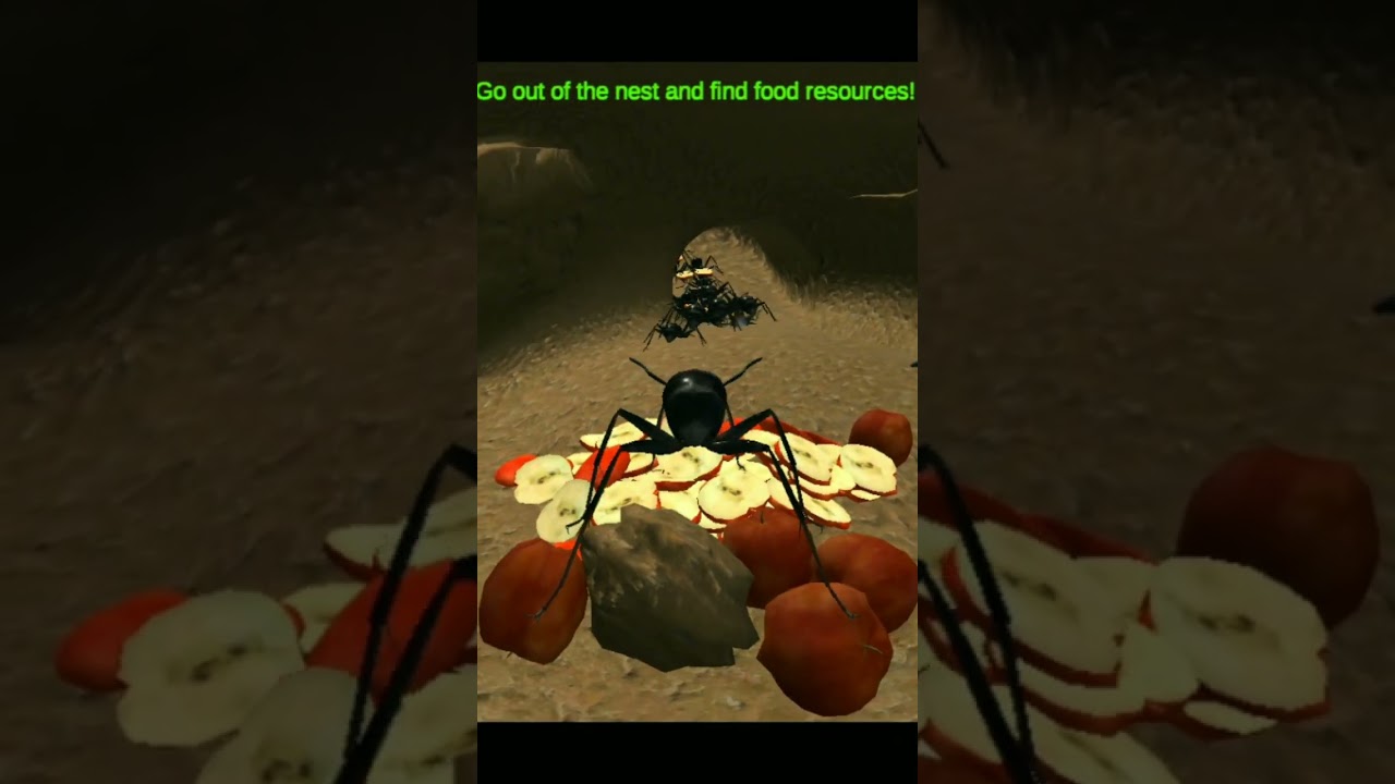 PERSEDIAAN MAKANAN ANT SIMULATION 