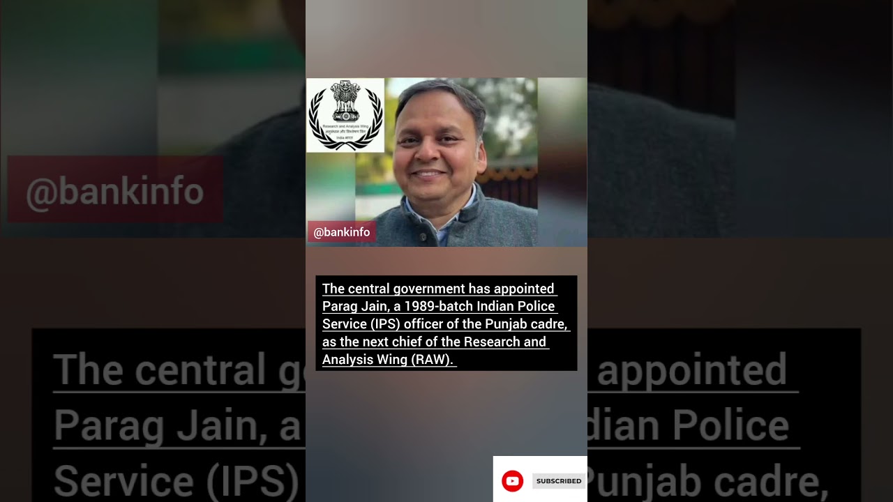 New Raw Chief | Recent Appointments 2025 | Current Affairs | #bankexams2025 #news #shorts #viral