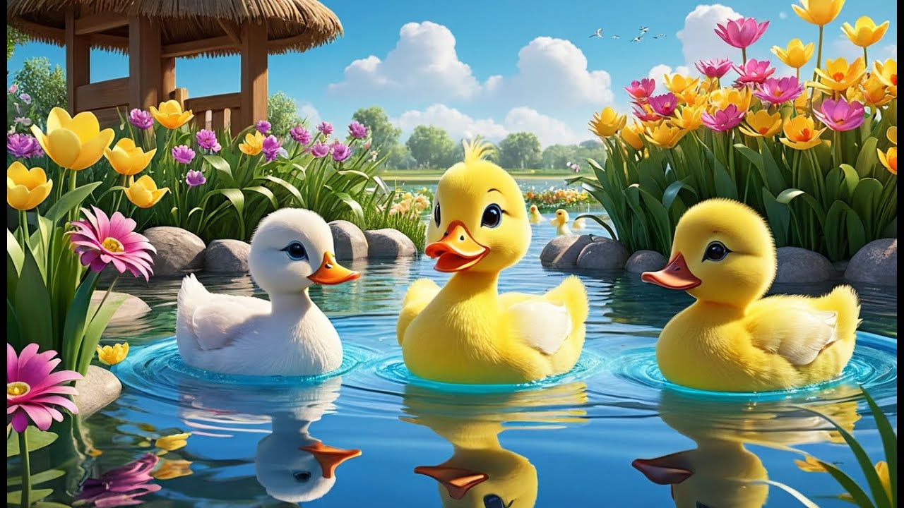 Ducky Wings Go Flap, Flap, Flap! | Fun Duck Song for Kids | Interactive Animal Rhyme