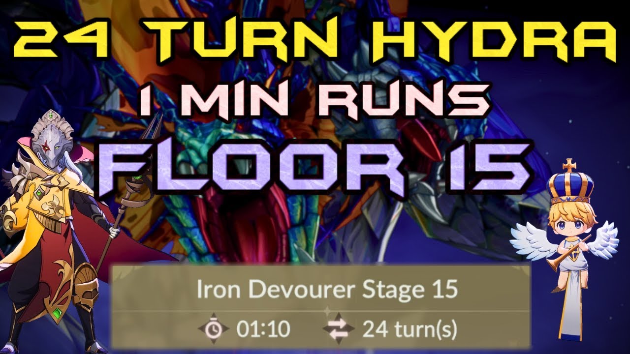 Stage 15 Iron Devouruer 2 shot guide | Seven Knights Re:Birth