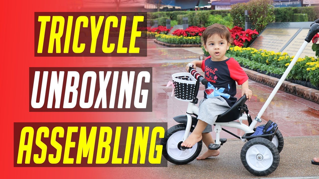 How To Assemble Baby Tricycle | Bought from Lazada and Assembled at Home