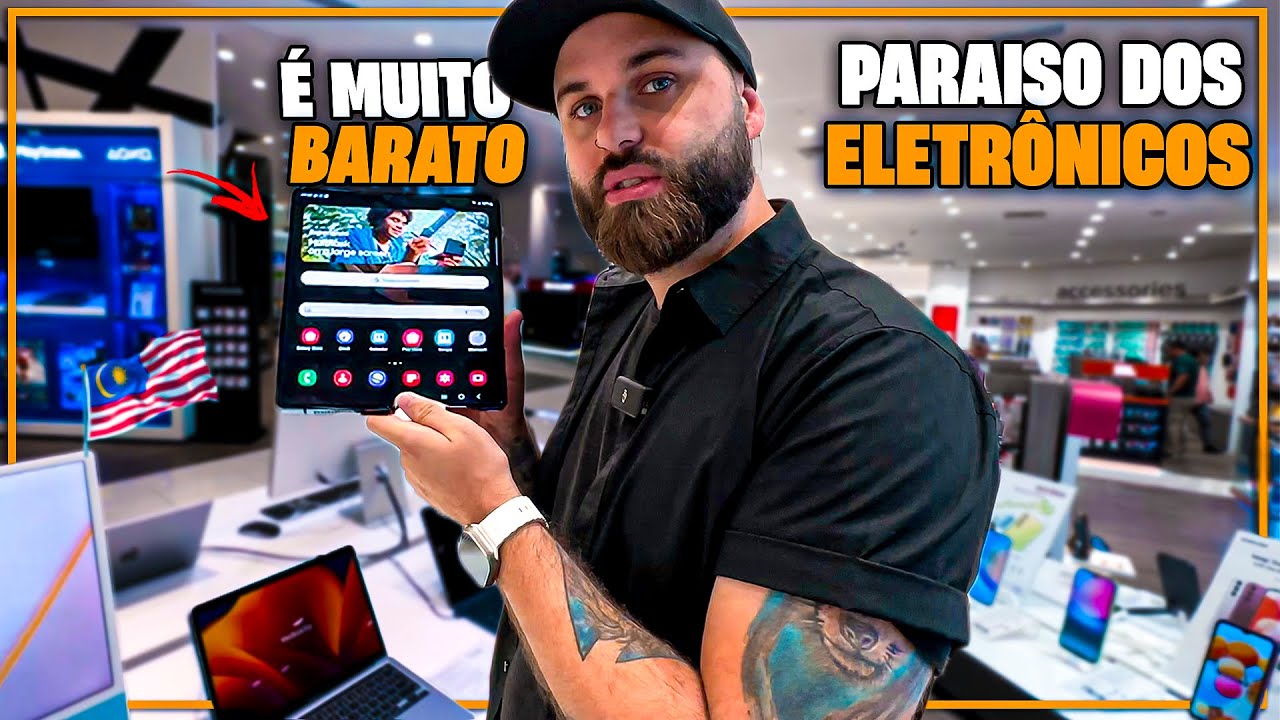 ESTE PAÍS É O PARAISO DOS ELETRÔNICOS (BARATOS) E TODO MUNDO QUER COMPRAR AQUI