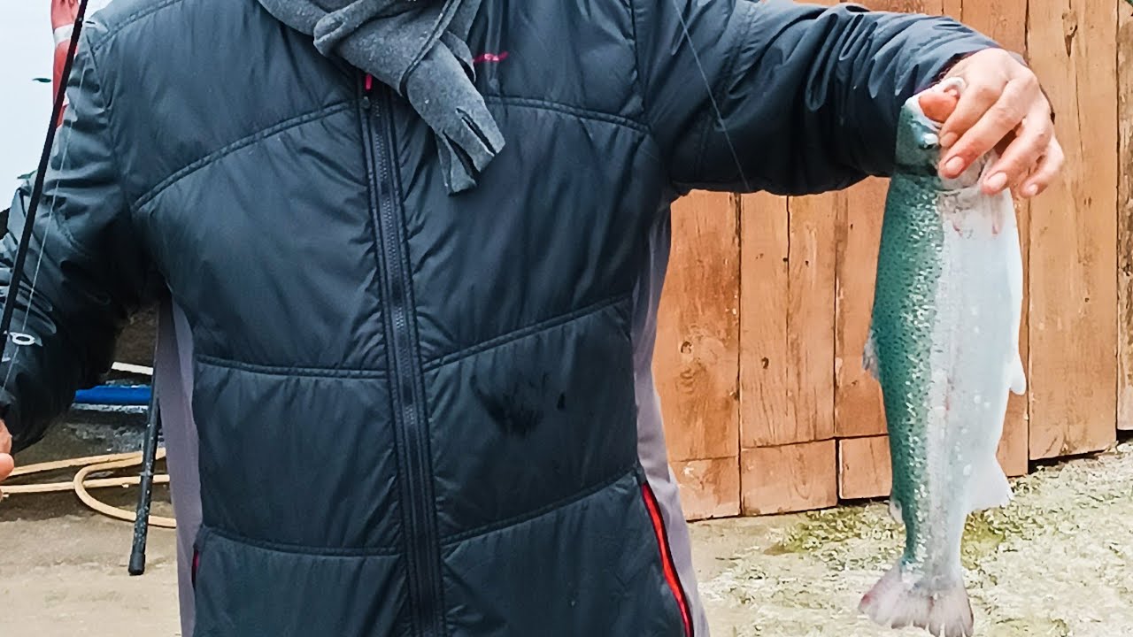 Karadeniz somon avı bisikletle balık avı
