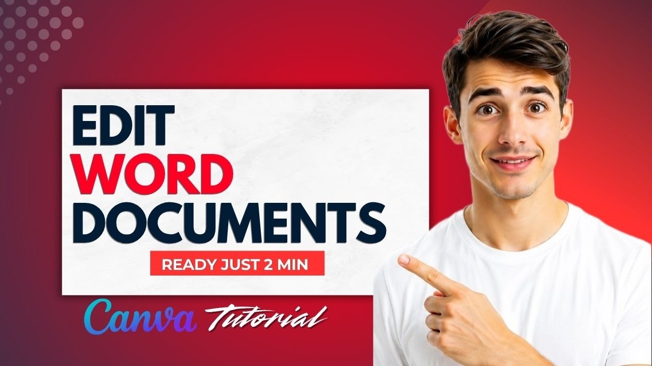 How To Edit Word Documents In Canva (Easiest Way) (2026 Guide)