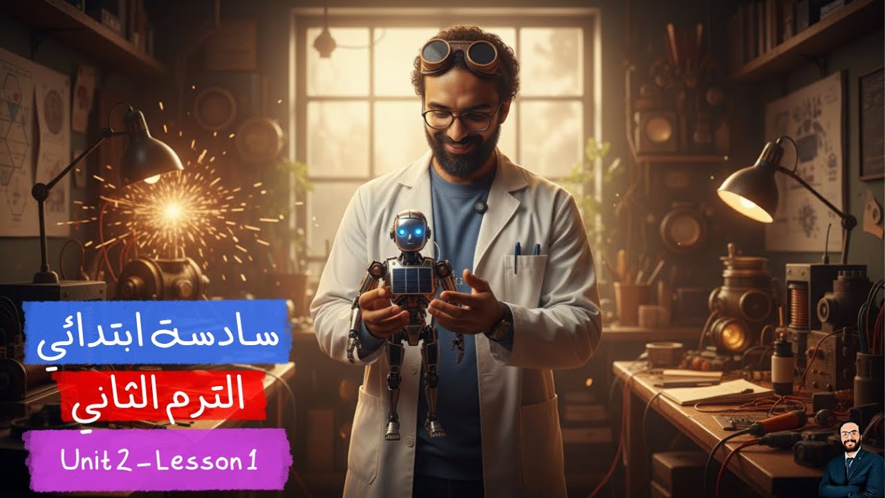 سادسة ابتدائي | انجليزي الترم الثاني | أبسط شرح للوحدة الثانية الدرس الأول | مستحيل تنساه