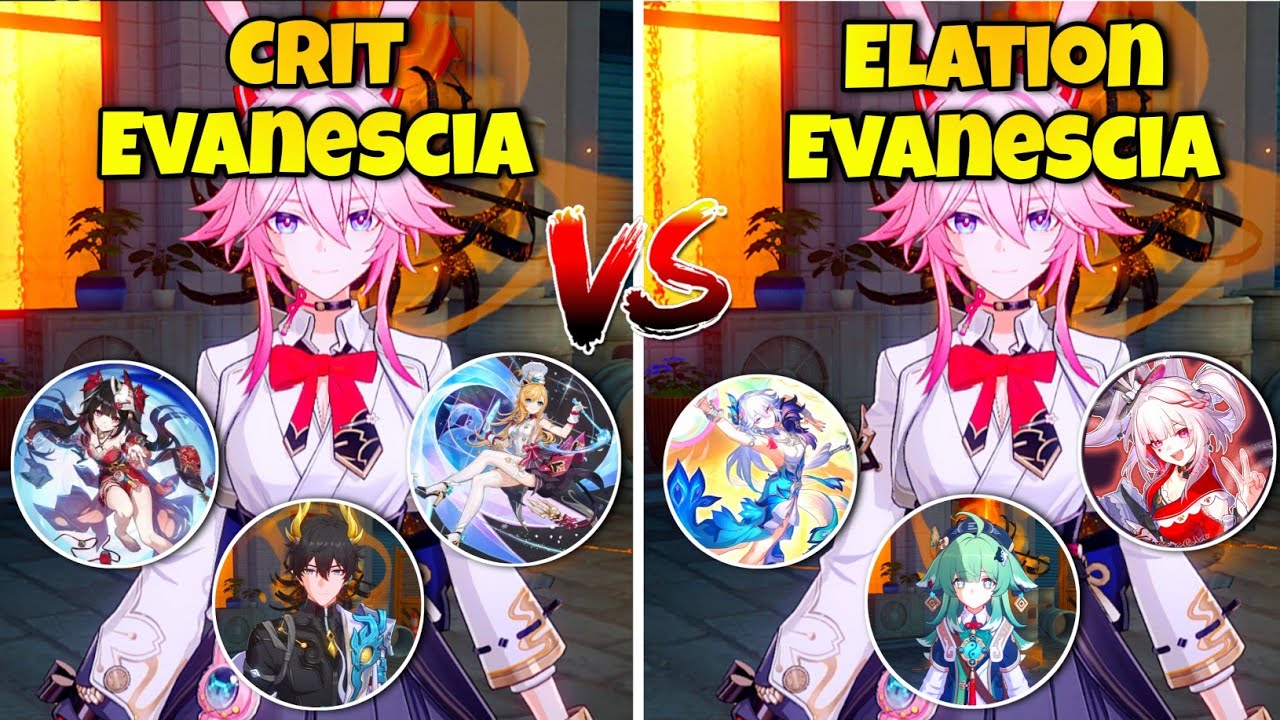 V3 E0S1 EVANESCIA CRIT VS ELATION VS 4.1 STELLARON HUNTER KAFKA