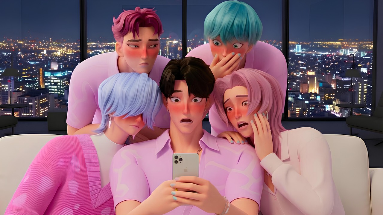 Top 9 Funniest Reactions🥵🥵🥵With SAJA Boys | Mystery Abby Jinu Baby Saja Romance | KPOP Demon Hunters
