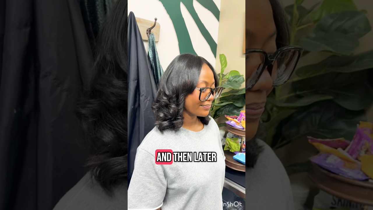Here&rsquo;s why I always cut Curly Hair straight! 😩 #curlycut #naturalhair #silkpress